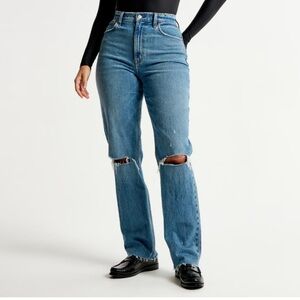Abercrombie & Fitch The 90s Relaxed Jean High Rise 28 | 6 Curve Love